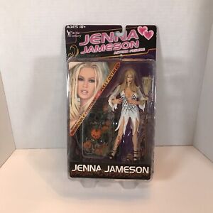 Jenna Jameson Vintage Figure Plastic Fantasy Halloween Costume White Witch NIP