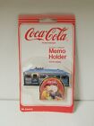 Vintage Coca-Cola Magnetic Memo Holder 1991