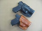 Azula Leather Cross Draw Carry Handgun Holster CCW For..Choose Gun & Color - A