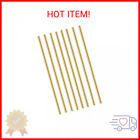 Solid Brass Rods 1/8 Inch Diameter 12 Inch Length - 8 PCS Kit
