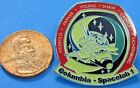 PIN official AB Emblem - NASA vtg STS-9 space shuttle COLUMBIA Spacelab 1 enamel
