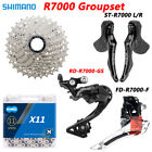 Shimano 105 R7000 11 Speed Groupset Road Bike Front Rear Derailleur GS Cassette