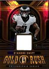 2023 Panini Gold Standard D'ANDRE SWIFT Eagles /299 Gold Rush Jersey Patch