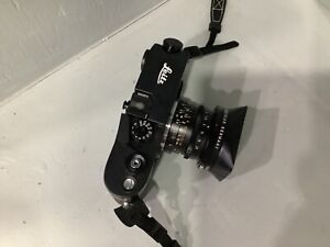 Leica M4-P Rangefinder 35mm Film Camera - Elmarit 1:28 28 Lens Very Good.