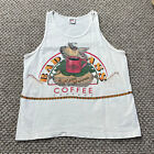 Vintage Kona Coffee T-shirt Adult Medium Sleeveless NSFW Tank Top Tee Hawaii