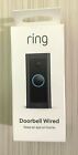 🔥 BRAND NEW!! 🔥 Ring HD Smart Video Doorbell Wired - Black 🔥 FACTORY SEAL! 🔥