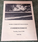 Romeo Community High School Commencement 1987 Michigan Year Book