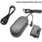 DC AC Adapter Power ACK-E10 For Canon EOS Rebel T3 T5 T6 T7 LP-E10 Dummy Battery