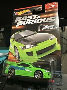 2023 Hot Wheels The Fast And Furious '95 Mitsubishi Eclipse Series 1 # 1/10 MOC
