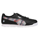 Puma Bmw Mms Roma Via Lace Up  Mens Black Sneakers Casual Shoes 30723801