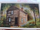 New ListingWheeling WV-West Virginia, Old Log Cabin, Antique Vintage Postcard posted 1925