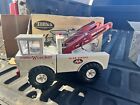 Vintage classic Mighty Tonka Tow Truck Double Boom Wrecker White c1970 with Box