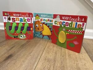 Never Touch a Snake - Board book By Make Believe Ideas, Ltd New Lots Of 3