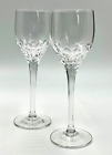 TWO SUPERB ORREFORS CRYSTAL PRELUDE PORT WINE GLASSES