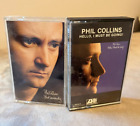 Phil Collins Hello, I Must Be Going (1982) & But Seriously (1989)cassettes