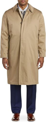 NWT 50R 50 Regular 50Reg Three Season Trenchcoat w/Removable Wool Lining Tan