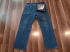 levis 501 men's SZ 33X30 (actual SZ 31X26) blue color worn   jeans
