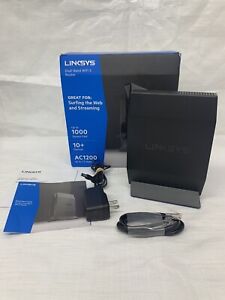 Mint Linksys Dual-Band AC1200 WiFi 5 Router (E5600)