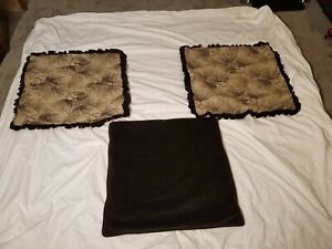 Wooded River Pillow Covers 3-pc/Set  26x26....Outstanding