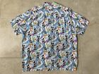 Disney and Tommy Bahama Mickey Mouse and Minnie Mouse Button Down Shirt Mens XL