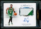 KYRIE IRVING 2018-19 Panini Flawless Game Worn Auto Autograph Patch 16/16