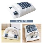 Cat Beds Cute Pet Hideaways Warm Pet Cat Sleeping Bag for Cats and Small Dog