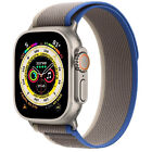 New ListingNEW Apple Watch Ultra 49mm (GPS + Cellular) Titanium w M/L Blue/Gray Trail Loop
