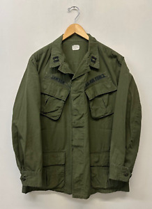 Jungle Fatigue Shirt Vietnam War, Dated 1970, Size Medium/Regular US Army, U-49