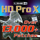 Line 6 HD Pro X - Patches/Presets for Line 6 POD HD Pro X - HUGE TIME SAVER!