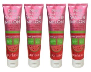 4 Pack Purlisse Pink Charcoal + Watermelon Purifying Cleansing Milk - 3.4OZ Each