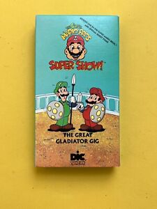 The Super Mario Bros. Super Show! 1989 VHS Tape 