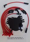 CHEVY CAPRICE IMPALA 94-96 LT1 5.7L OPTISPARK Distributor & RED Spark Plug Wires