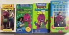 5 Barney VHS Our Earth Mother Goose Alphabet Zoo Exercise Circus Parade Numbers