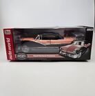 1956 Ford Fairlane Sunliner (MCACN) in 1:18 scale by Auto World Black/Coral