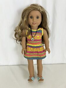 American Girl Doll Lea Clark Girl of the Year 2016 Great Condition