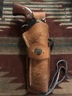 FITS Ruger Single Six Heritage Rough Rider 6.5 Drop Western Leather Holster Used