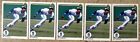 1990 Upper Deck #105 Bo Jackson KC Royals  5ct Baseball Card Lot 0502J