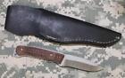 Condor CTK110-2.6 Jackal Caper Fixed Blade Knife Leather Sheath Walnut Handle