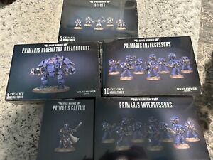 Warhammer 40,000 Space Marines (Primaris/Scouts Lot) GREAT Starting point!