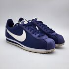 Nike Classic Cortez Women Size 8.5 Blue White Athletic Shoes Sneakers 749864-414