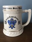 Penn State Kappa Kappa Gamma Sorority Vintage Beer Stein Mug Ceramic 1991