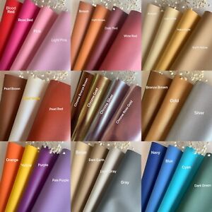50+ Colors Vinyl Fabric Faux Leather Auto Upholstery 56