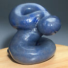 117g Natural Crystal.blue Aventurine.Hand-carved.Exquisite snake .healing 96