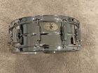 Pearl Sensitone 14 X 5.5 Snare Drum Custom Alloy Steel Shell Drumset Drums Set