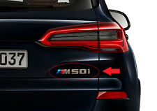 Genuine OEM BMW X7 G07 M50i Rear Cerium Gray Trunk Badge Emblem 51148093998