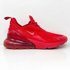 Nike Boys Air Max 270 CW6987-600 Red Running Shoes Sneakers Size 6.5Y