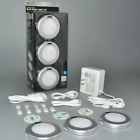 Commercial Electric 3-Light LED Puck Light Kit 1005 730 703 PKL004IS3-UL Silver