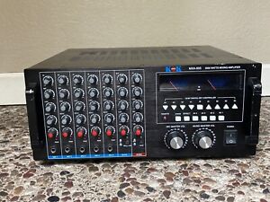 KOK Audio MXA-505 2500 Watt Pro Mixing Amplifier 5 Channels Mic w/ LED Meter