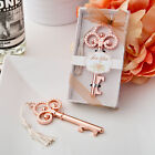 rose gold vintage skeleton key bottle openers wedding party favors 12