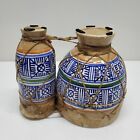 New ListingVintage Moroccan Bongo Drums Musical Instruments Untested